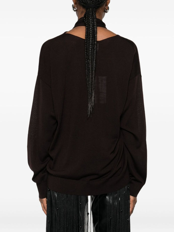 Isabelle Blanche Maglia Marrone Donna 4