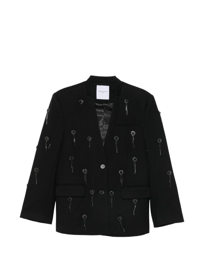 Isabelle Blanche Giacca Nero Donna 1