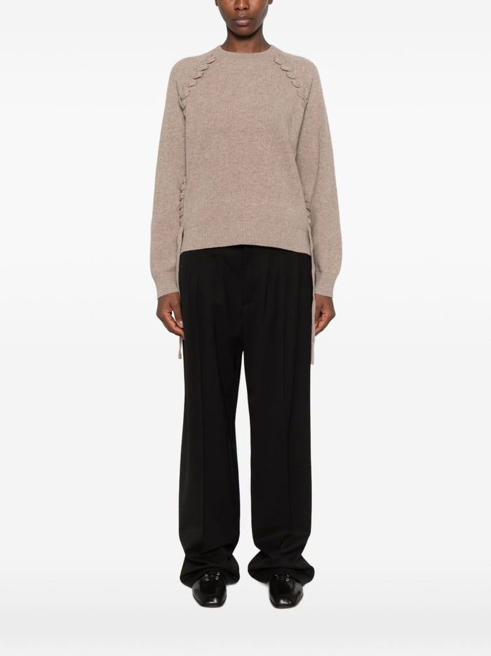 Isabelle Blanche Maglia Oatmeal Donna 1