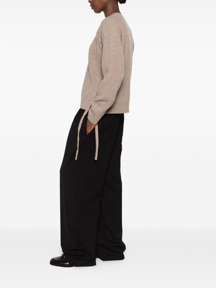 Isabelle Blanche Maglia Oatmeal Donna 3