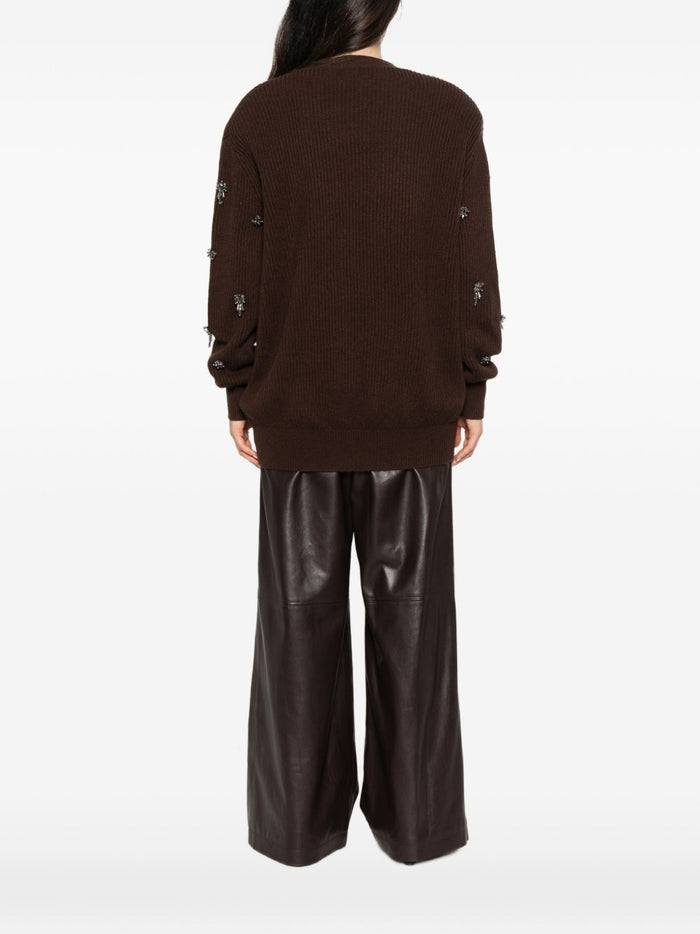 Isabelle Blanche Maglia Marrone Donna 4