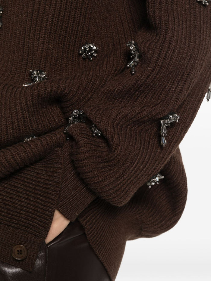 Isabelle Blanche Maglia Marrone Donna 5