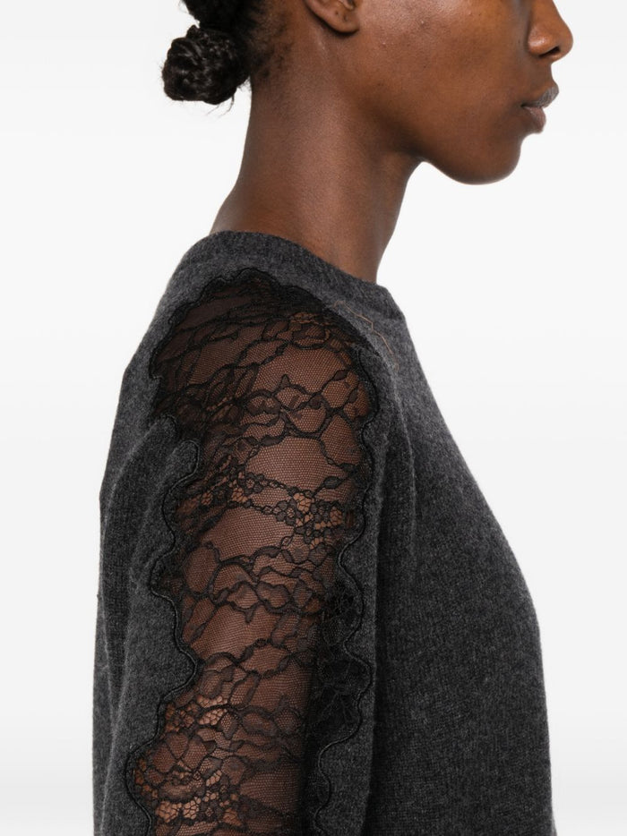 Isabelle Blanche Maglia Grigio Donna 2