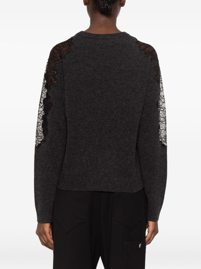 Isabelle Blanche Maglia Grigio Donna 4