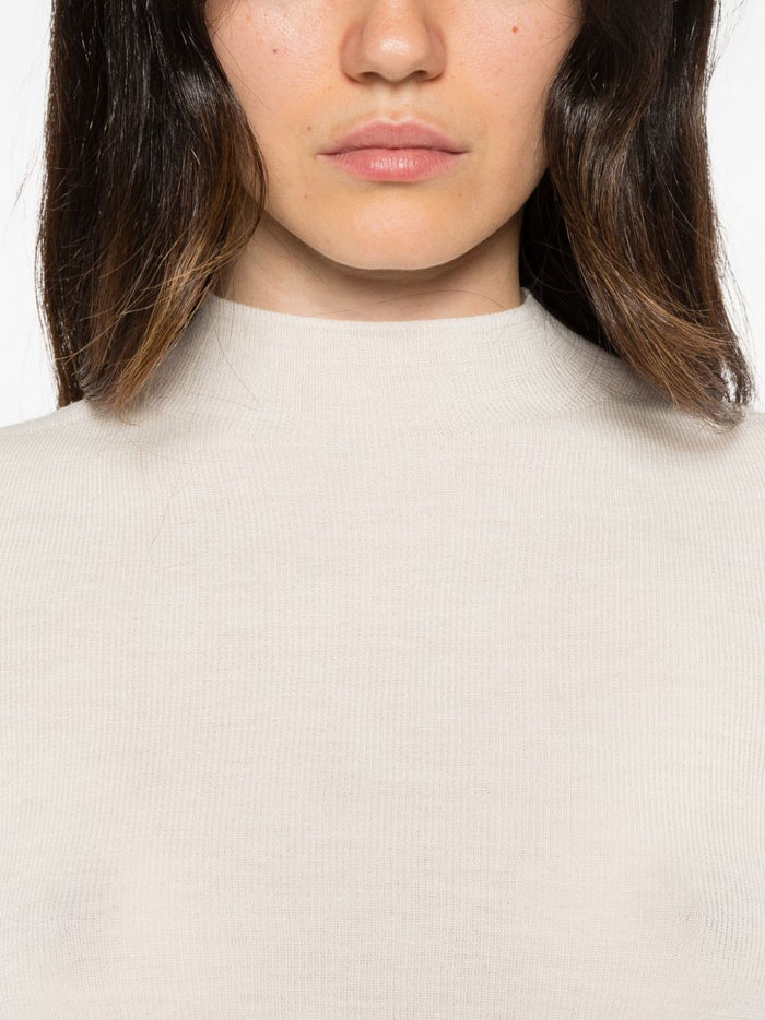 Isabelle Blanche Maglia Egret Donna 4