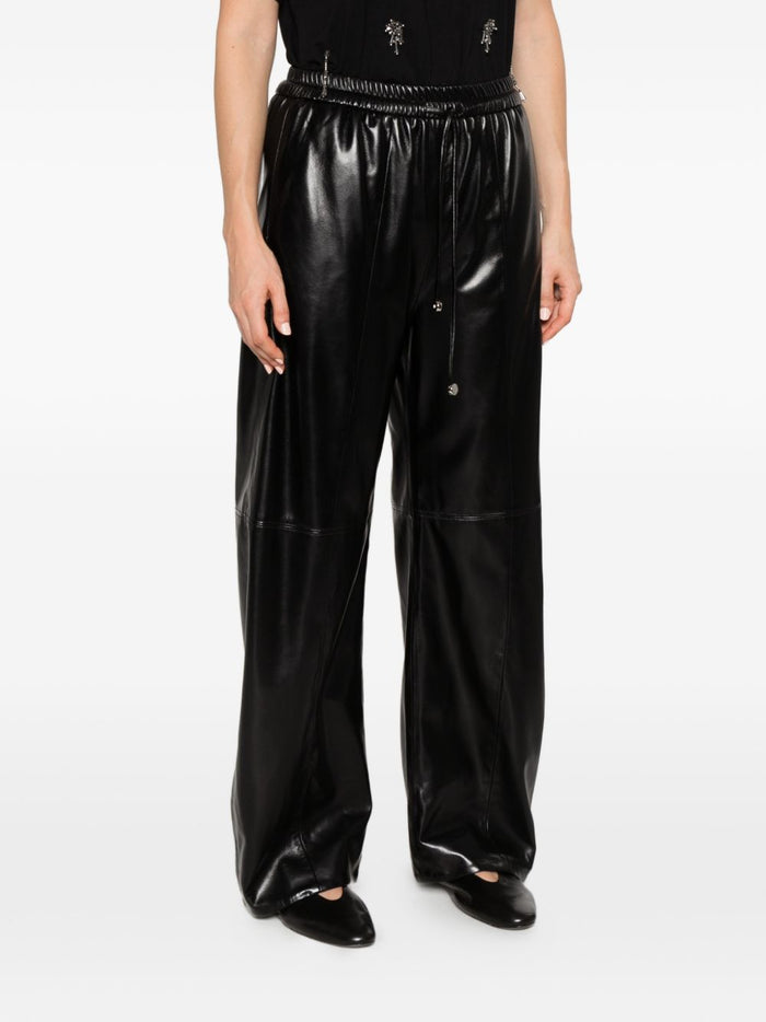 Isabelle Blanche Pantalone Nero Donna 2