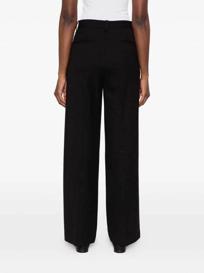 Isabelle Blanche Pantalone Nero Donna 4