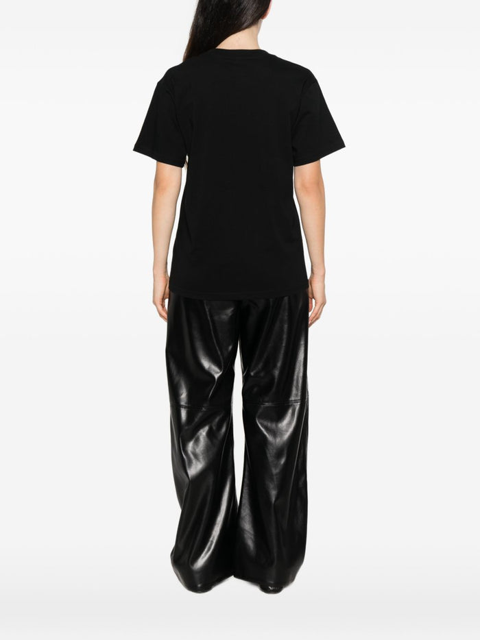 Isabelle Blanche T-shirt Nero Donna 3