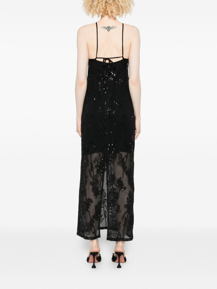 Isabelle Blanche Abito Nero Donna 3