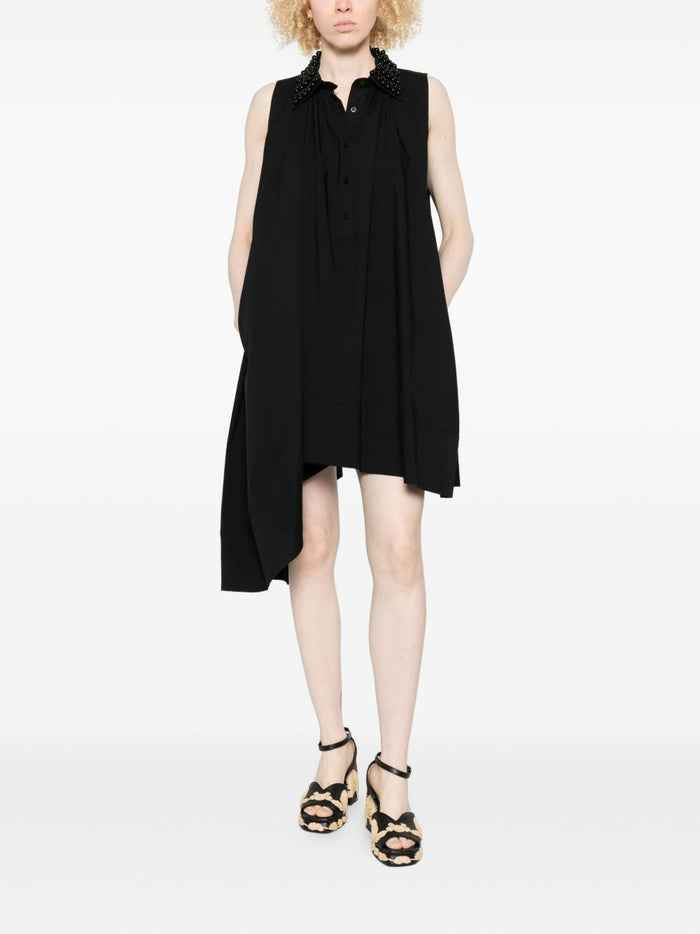 Isabelle Blanche Abito Nero Donna 5