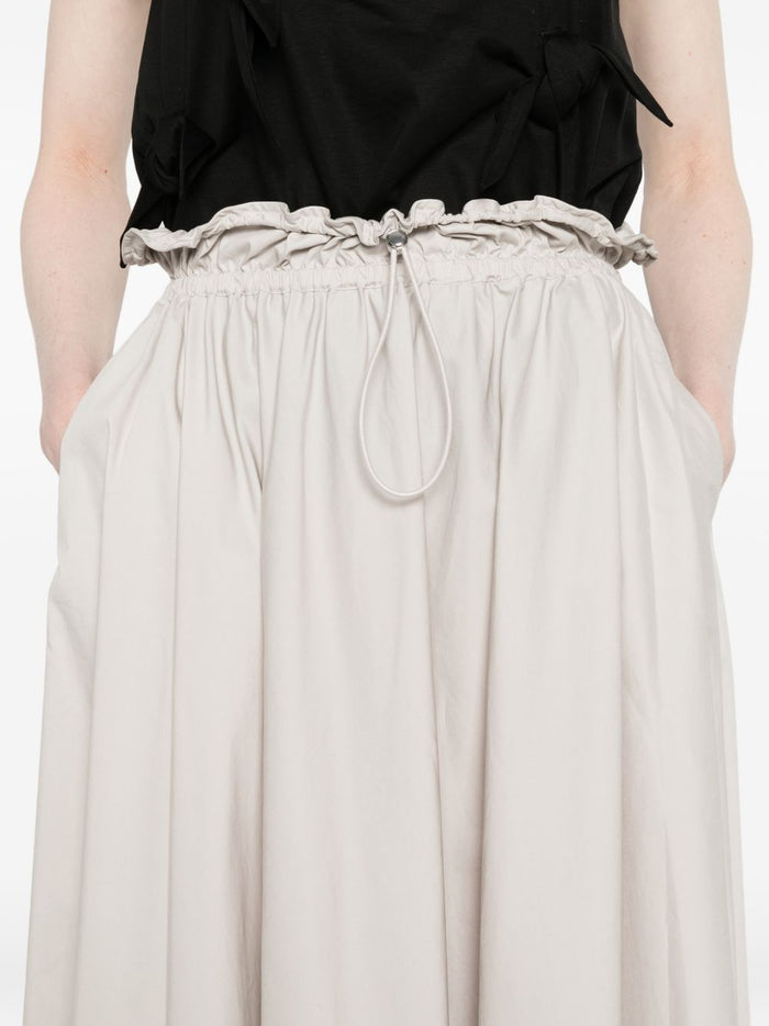 Isabelle Blanche Gonna Asimmetrica Donna Grigio 4