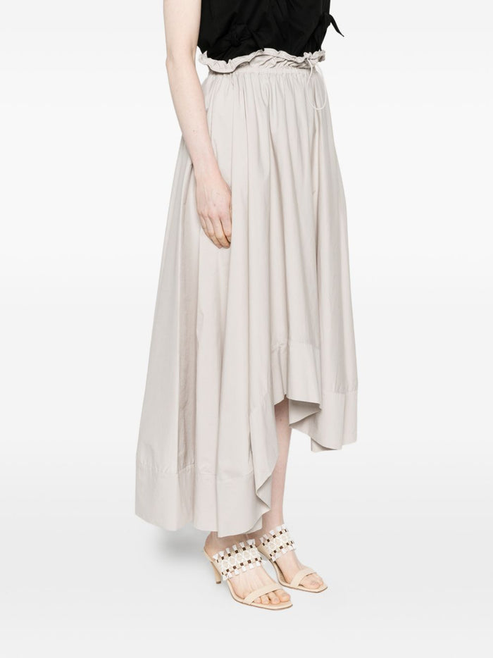 Isabelle Blanche Gonna Asimmetrica Donna Grigio 1