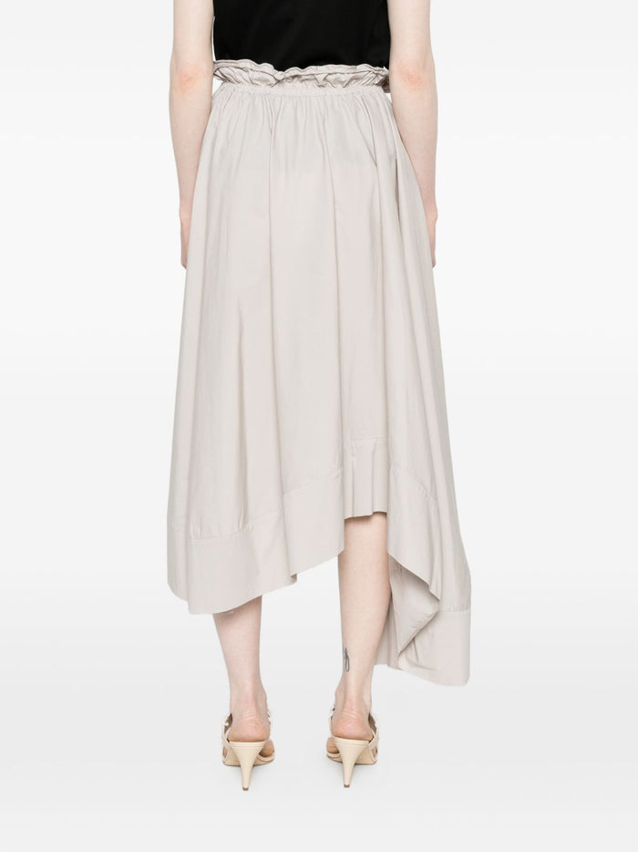 Isabelle Blanche Gonna Asimmetrica Donna Grigio 3