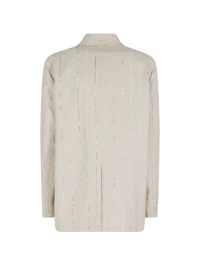 Isabelle Blanche Giacca Oro Donna 2
