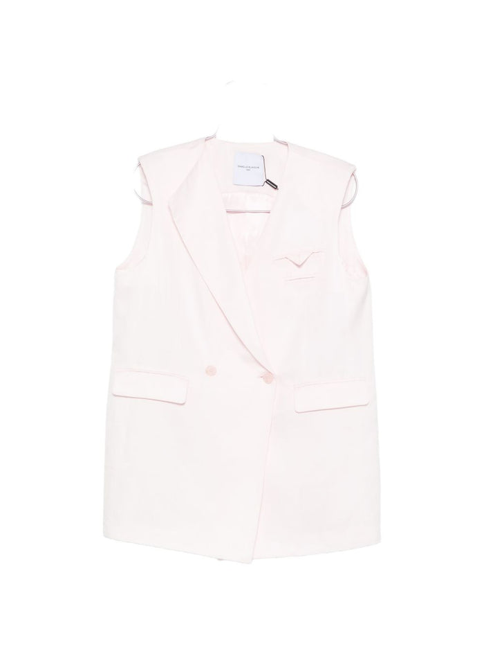 Isabelle Blanche Women's Pink Gilet 5