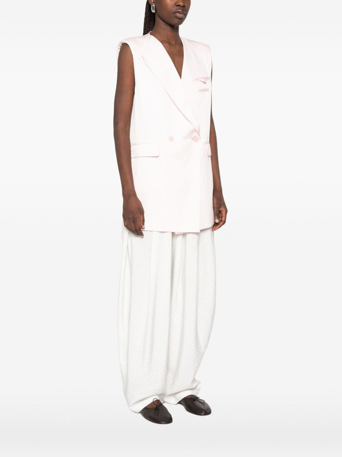 Isabelle Blanche Women's Pink Gilet 2