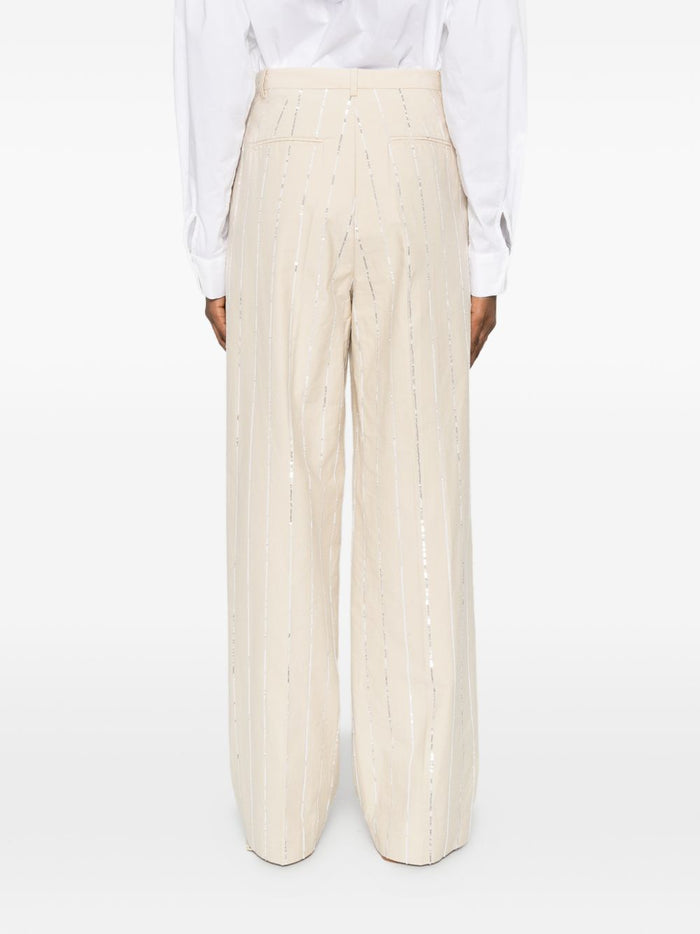 Isabelle Blanche Pantalone Multicolore Donna 3
