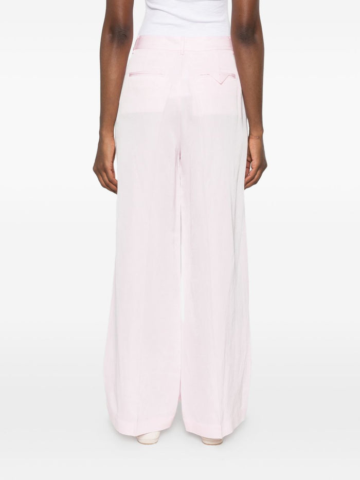Isabelle Blanche Pantalone Ampio Donna Rosa 3
