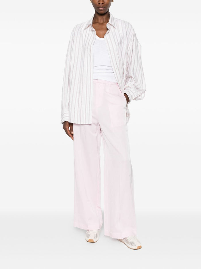 Isabelle Blanche Pantalone Ampio Donna Rosa 2