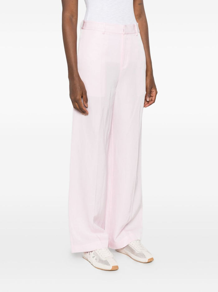 Isabelle Blanche Pantalone Ampio Donna Rosa 1