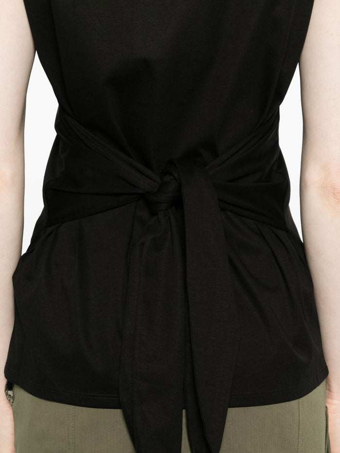 Isabelle Blanche T-shirt Nero Donna 5