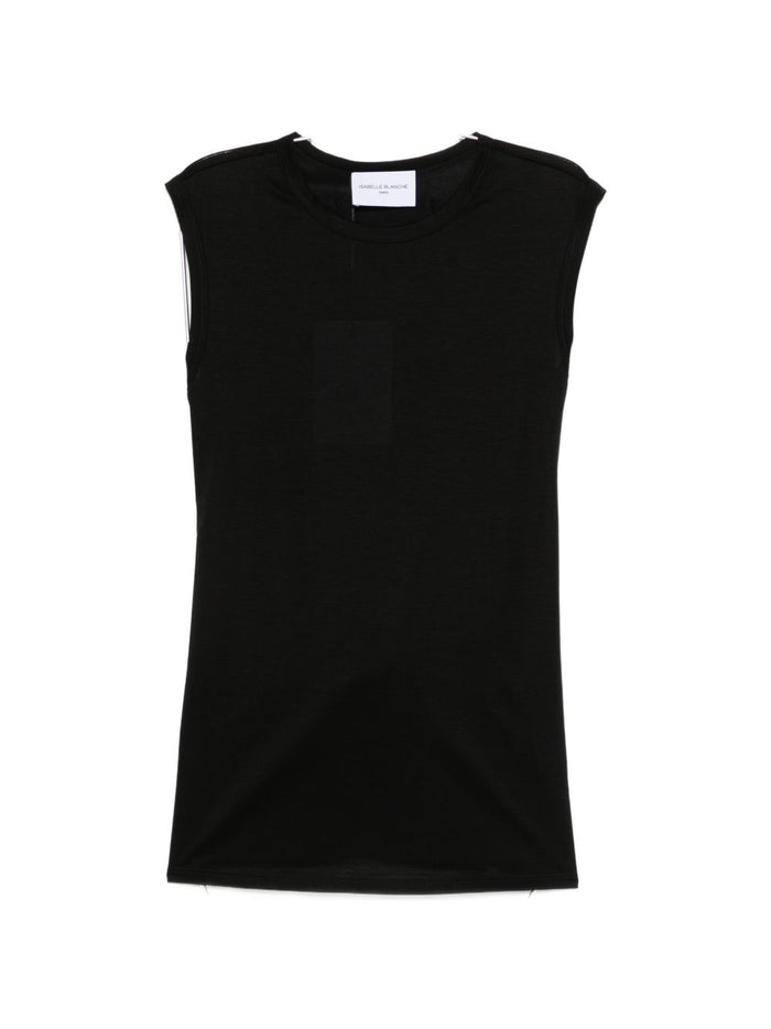 Isabelle Blanche T-shirt Nero Donna 1