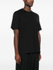 Y-3 T-shirt Nero Uomo Stampa Logo in Tono 2