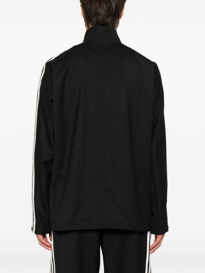 Y-3 Felpa Nero Uomo Stampa Logo 3