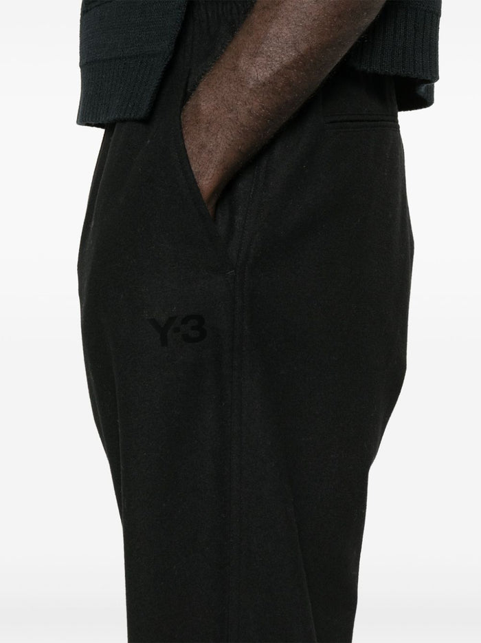 Y-3 Pantalone Nero Uomo Sportivo 4