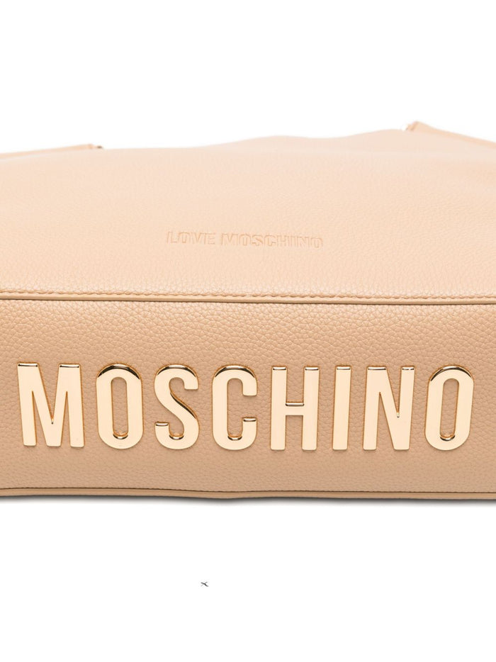 Love Moschino Donna Borsa Beige Tote a Spalla 4