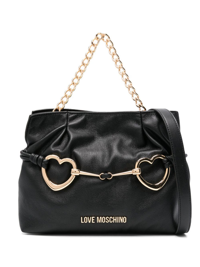 Love Moschino Hearts Donna Borsa Nero 1
