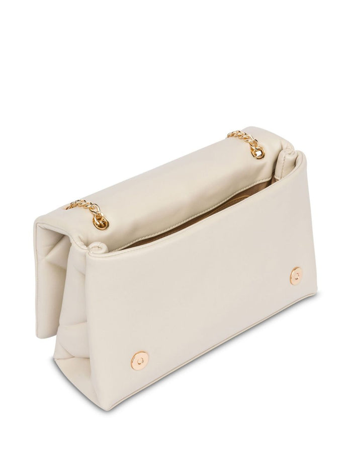 Love Moschino Embossed Donna Borsa Beige 3