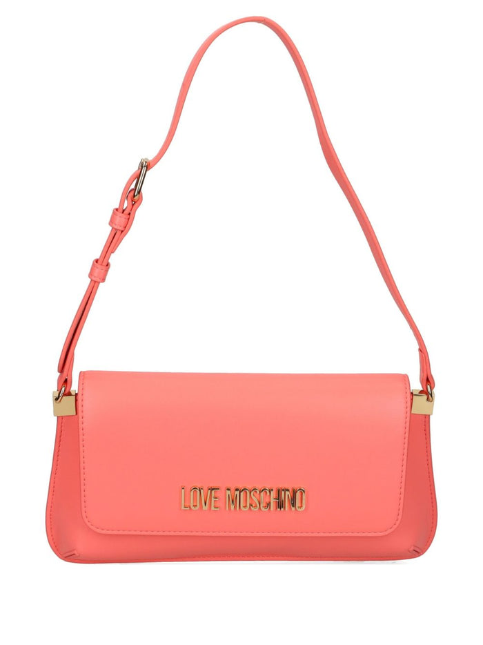 Love Moschino Donna Borsa Rosa Lettering 1