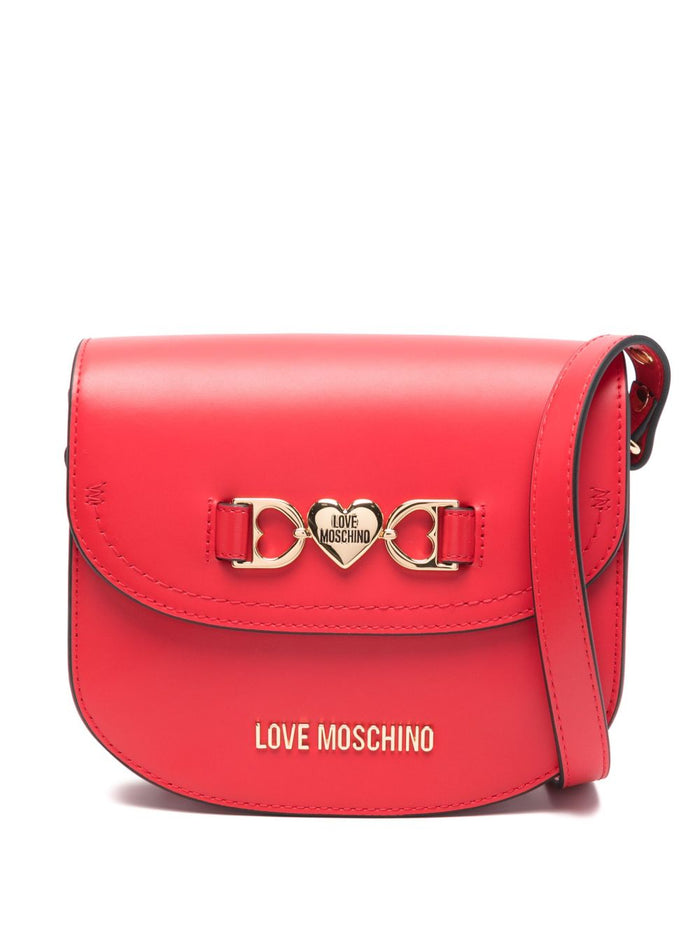 Love Moschino Love Chain Strap Donna Borsa Rosso 1