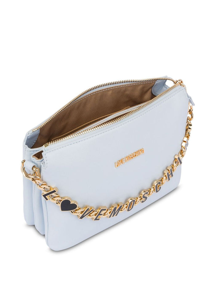 Love Moschino Dangling Donna Borsa Azzurro 2
