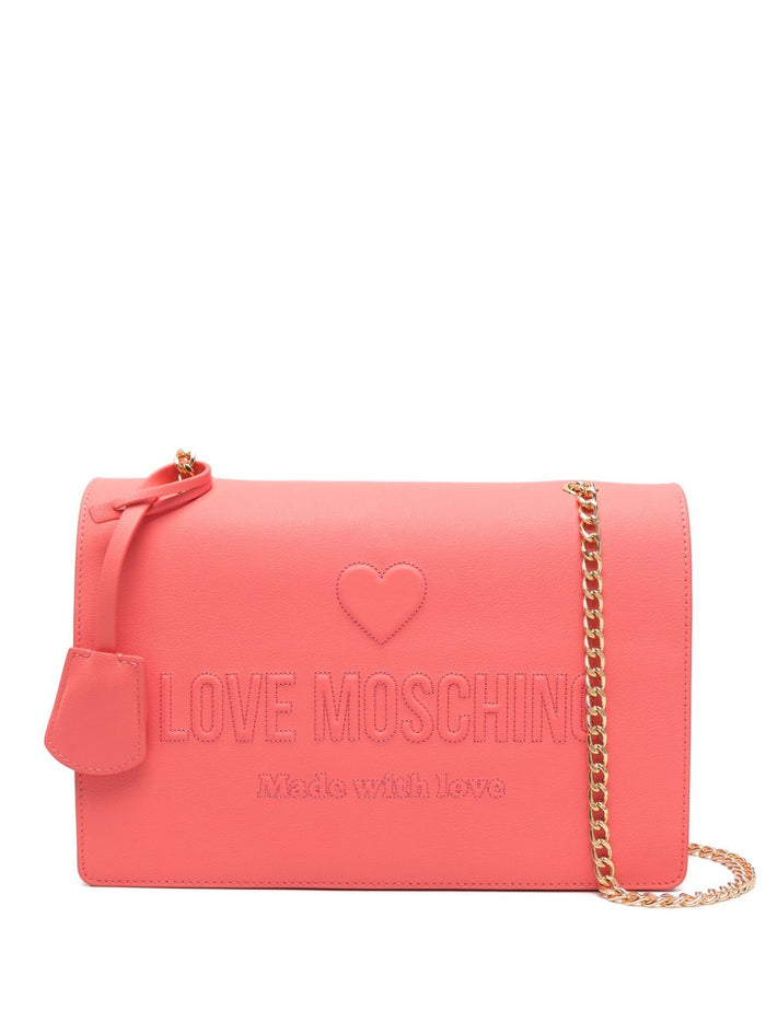 Love Moschino Donna Borsa Rosa Embossed 1