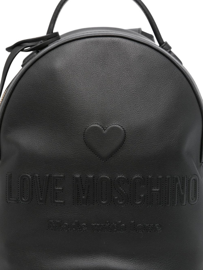 Love Moschino Donna Zaino Nero Logo 4