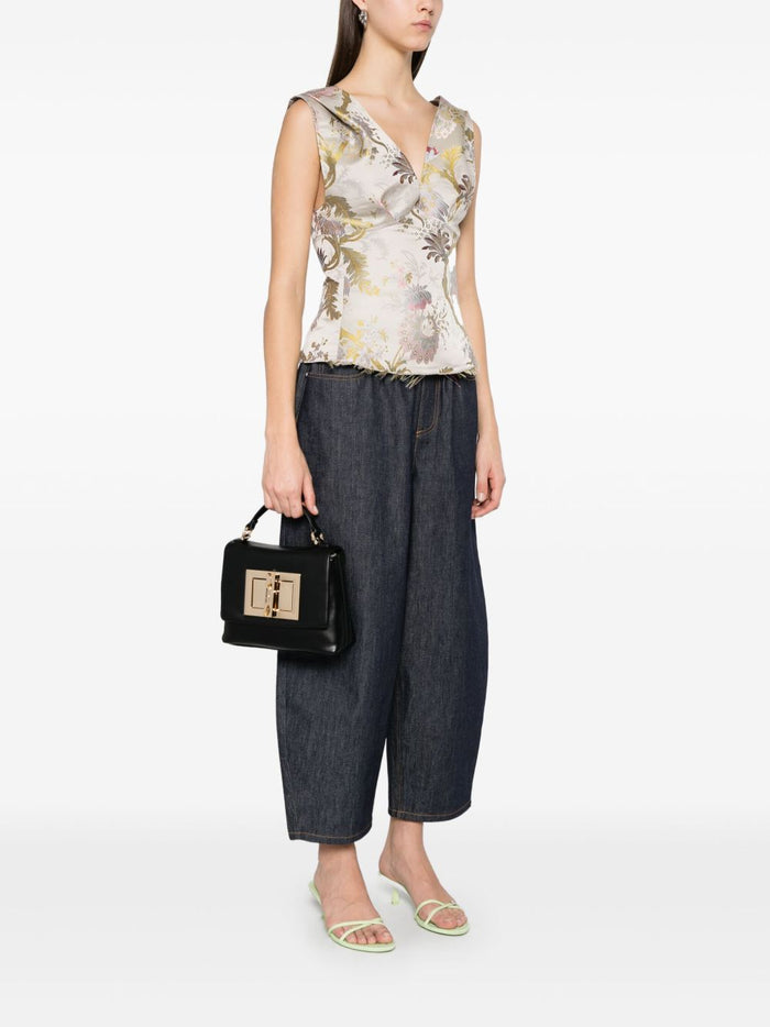 Love Moschino Donna Borsa Nero Clothespin 2