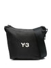 Y-3 Borsa Nero Uomo Stampa Logo 1