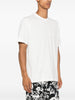 Y-3 T-shirt Bianco Uomo Stampa Logo in Tono 2