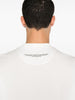 Y-3 T-shirt Bianco Uomo Stampa Logo 4