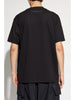 Y-3 T-shirt Nero Uomo Stampa Logo Sfumato 2