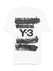 Y-3 T-shirt Bianco Uomo 2