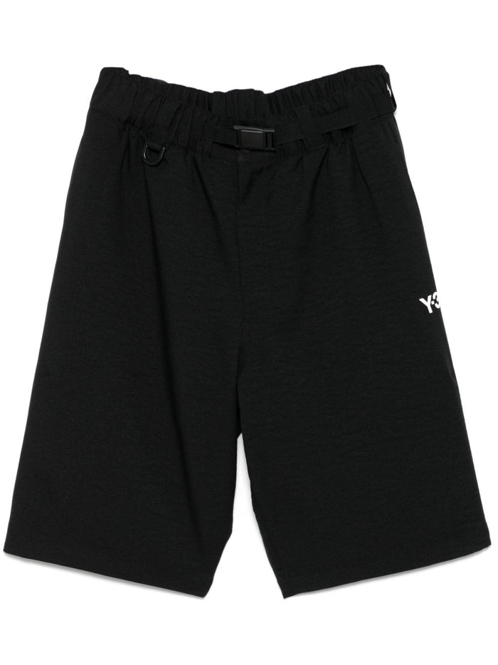 Y-3 Short Nero Uomo 1