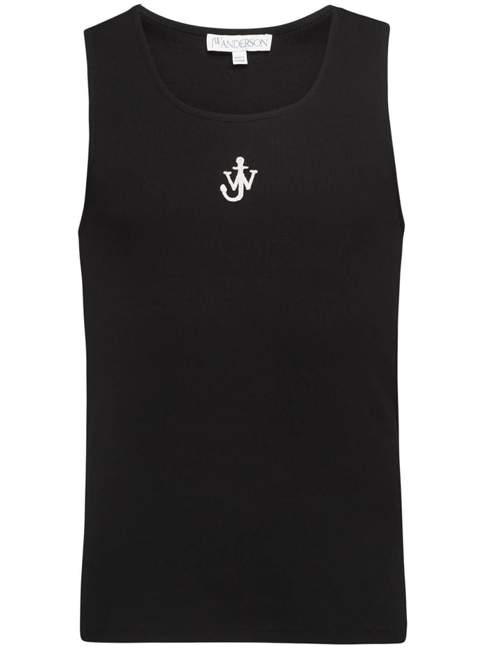 Jw Anderson Men's Black Tank Top 1