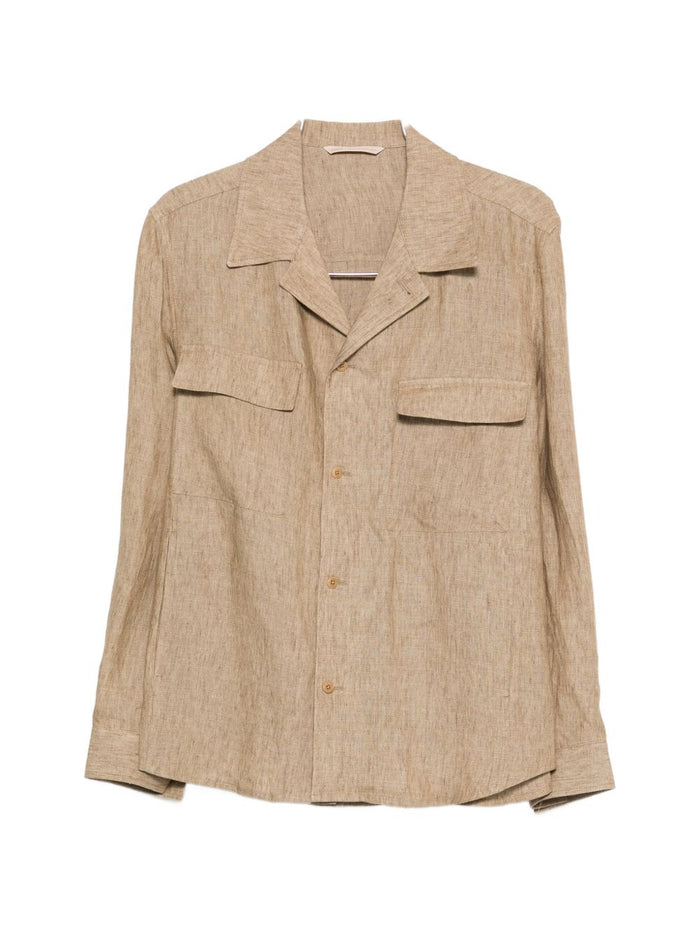 Briglia 1949 Giacca-Camicia Beige Uomo John 5
