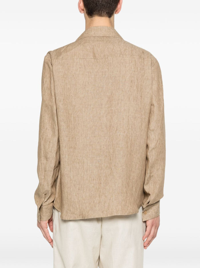 Briglia 1949 Giacca-Camicia Beige Uomo John 3