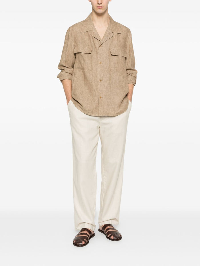 Briglia 1949 Giacca-Camicia Beige Uomo John 2