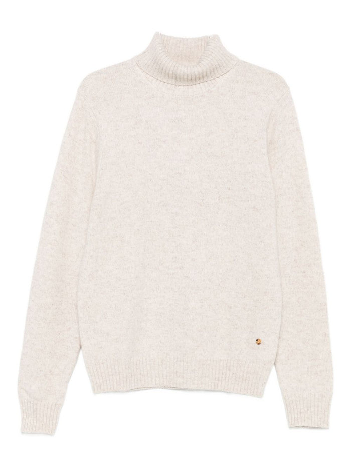 Unreiner Beige Herrenpullover 1