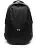 Y-3 Zaino Nero Uomo Stampa Micro Logo 1